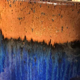 Mesmerizing Glaze at Pottery Blow Out