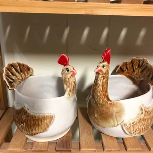 The birds pots are always a fav.