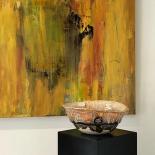 Extra large bowl for a statement piece.