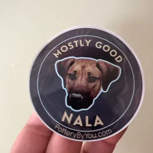 Sticker book goodie