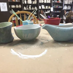 They always have the neatest pieces. We've collected almost all of the dancing collection of kitchenware!