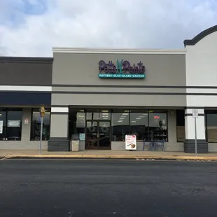 Front of store
