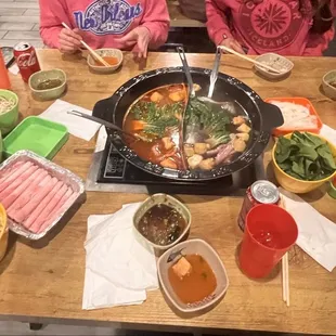 The works! The best soups!