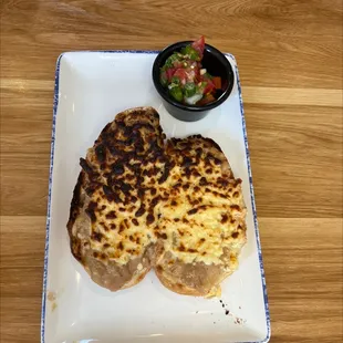 Molletes ( medio quemaditos)