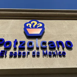 Restaurant sign
