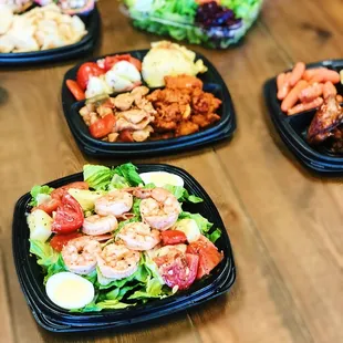 Fresh summer salads to grab and go!!