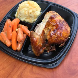 Quarter Rotisserie Chicken breast platter