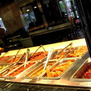 Poulet (cafeteria line)