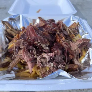 Pulled pork boat