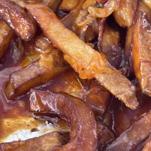 a pile of french fries