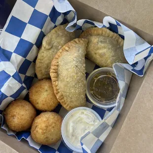 a box of pastries