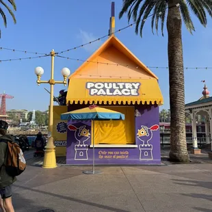 Poultry Palace kiosk