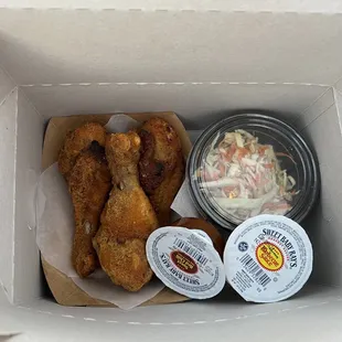3 drumsticks