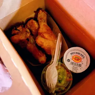 Chicken drumstick box / $10.99