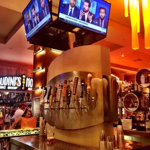 TVs and Beer on Tap