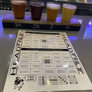 Music Bingo Flight Night