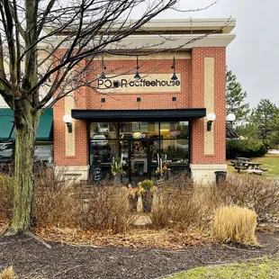 the front of the store