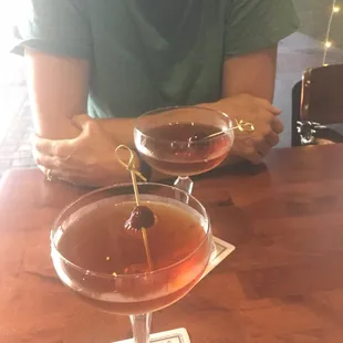 Very good manhattans.