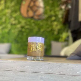 The Ube Latte - no words can describe how good this was