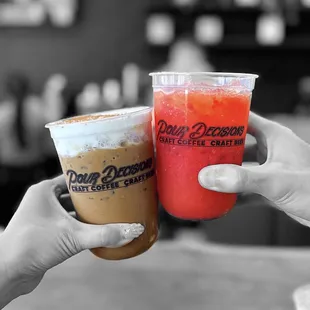 PD House Coffee and Strawberry Kumquat | @whaevaeats