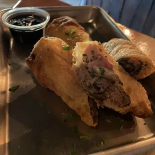 Brisket egg rolls