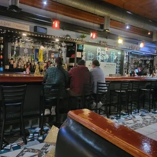 The bar