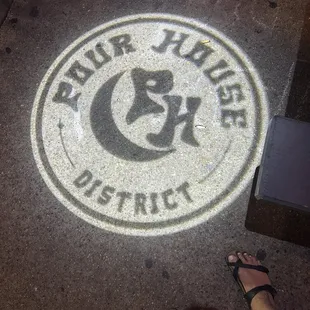 Pour House signage.