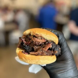 Brisket sandwich
