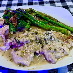 The chicken piccata is so delicious!