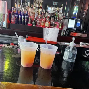 Jamaican cowboy, bar area, Kristen