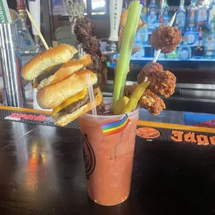 Most amazing Bloody Mary. Go see  Vanessa and Noel