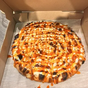 Chicken Bacon Ranch Pizza