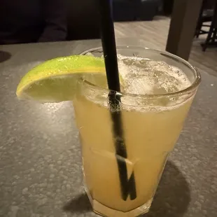 Passion fruit margaritas