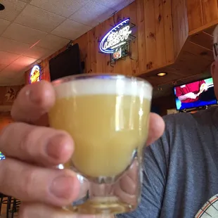 New Glarus Mango Pineapple Brew (more of a sour)