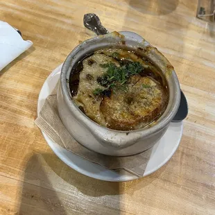 Onion soup
