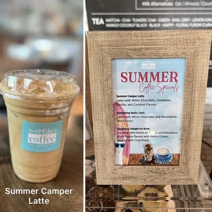 Summer Camper Latte