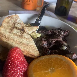 Steak &amp; eggs