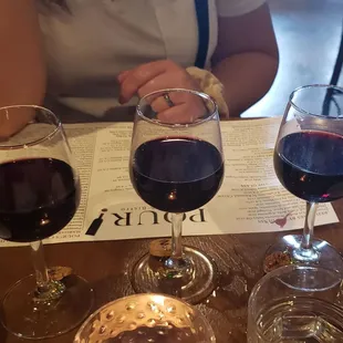 Wine flight