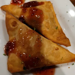 Avocado Wontons
