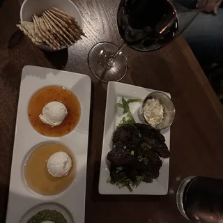 Black and Bleu Steak Bites