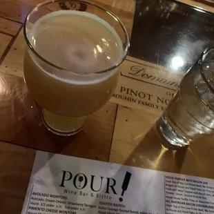 Hazy beer!