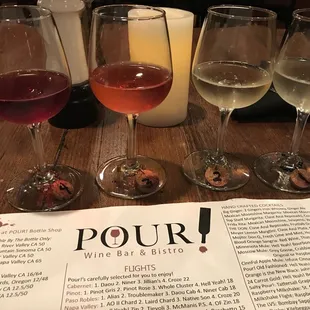 Sweetness Wine Flight!!