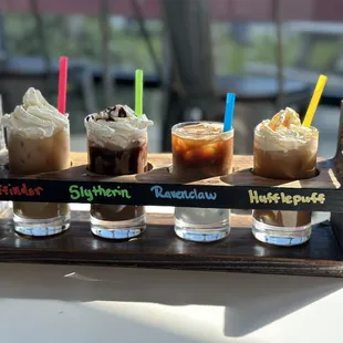 Harry Potter coffee Flight