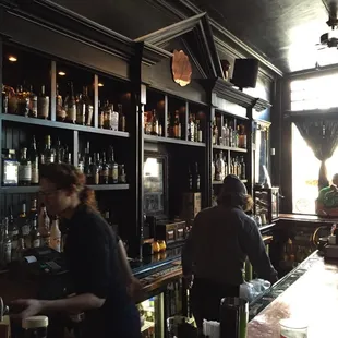 people at the bar