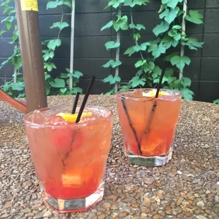 Old Fashioned on the patio