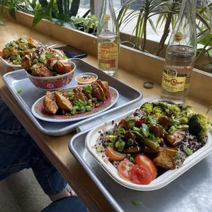 General&apos;s Chick&apos;n, Sichuan Dumplings, Firecracker Cauliflower, *NEW* Katsu Cauliflower