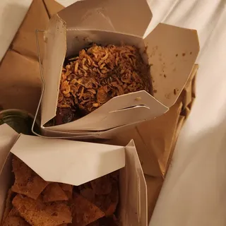 Salted Wonton Chips & Salsa