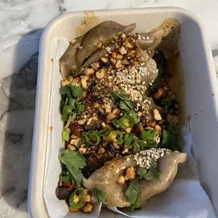 Steamed dumplings
