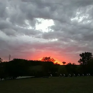 Sunset at Powder Creek