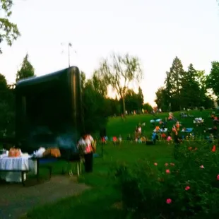 Park movie night